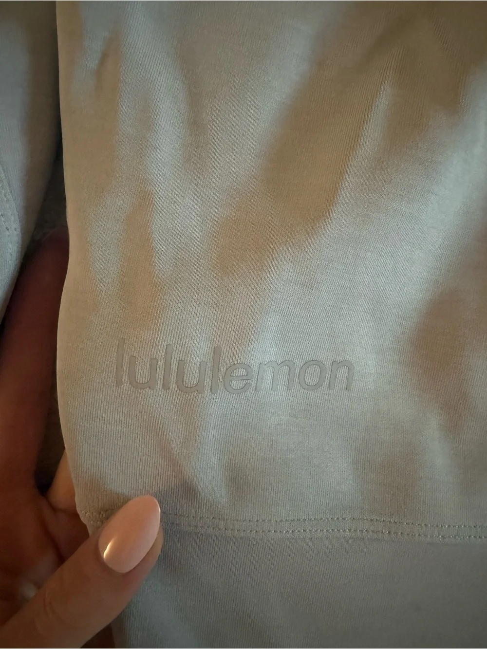 Lululemon softstreme cropped crewneck